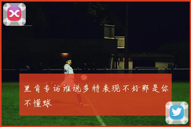 里肯专访谁说多特表现不好那是你不懂球